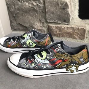 Dinosaur converse